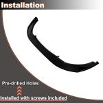 MX5 Front Bumper Lip Fits for Mazda MX5 Miata 2016-2022 Front Bumper Lip Chin Spoiler Splitter Protector PU Black Primer Factory Outlet