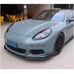 For Porsche Panamera 970 Base Hatchback 14-16 Carbon Fiber Front Bumper Lip Chin Spoiler