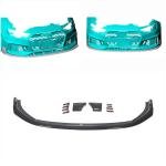 Audi RS4 B9 Typ 8W Avant 2019UP Front Bumper Lip Dry Carbon Fiber