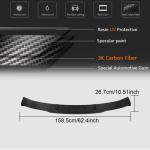 Mercedes Benz GLC Class C253 GLC43 AMG Facelift 2020-2022 Rear Bumper Diffuser Carbon Fiber