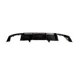 2017–2019 Audi A4 B9 Base Sedan Carbon Fiber Rear Bumper Diffuser