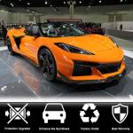 Chevrolet Corvette Z06 2022 Rear Bumper Diffuser Add-on Style Carbon Fiber