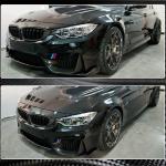 BMW F80 M3 F82 F83 M4 2014-2020 Front Bumper Splitters Carbon Fiber