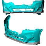 BMW X3 G01 IX3 X4 G02 2022-2024 Front Bumper Lip Carbon Fiber