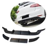 Volkswagen VW Golf 7 MK7 R-line 2014-2016 Rear Bumper Diffuser Carbon Fiber
