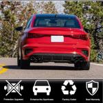 2022–2023 Audi A3 8Y S Line / S3 8Y Sedan Multi-Fin Carbon Fiber Rear Diffuser