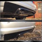 BMW 3 Series E46 M3 2000-2006 Rear Bumper Diffuser Half Carbon Fiber