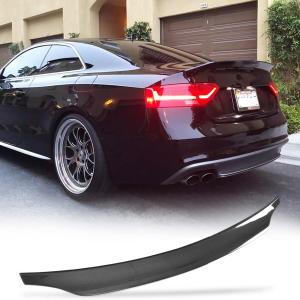 Audi S4 B8.5 Sedan Facelift 2013-2016 Rear Trunk Spoiler Carbon Fiber