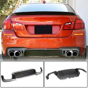 BMW 5 Series F10 M5 2011-2016 Rear Bumper Diffuser Carbon Fiber