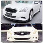 Gloss Black Front Bumper Grille Grill Compatible with Infiniti G37 2 Door Coupe 2009-2013/Q60 2-Door Coupe 2014-2015 Front Kidney Grille