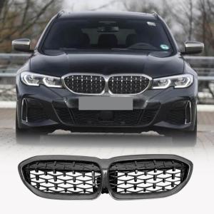 BMW 3 Series G20 320i 330i 2019-2021 Carbon Fiber Front Hood Kidney Grill