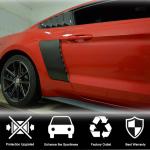 Ford Mustang V6 V8 GT 2015-2017 Rear Side Air Fender Covers Carbon Fiber