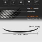 BMW 6 Series G32 630i 640i xDrive GT 2017-2022 Rear Trunk Spoiler Carbon Fiber