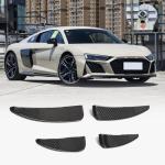 Audi R8 V10 Coupe Spyder Convertible 2Door 2023+ Front Bumper Vents Dry Carbon Fiber