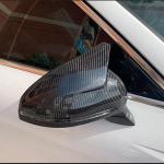 Audi A4 B9 RS4 S4 Sedan 4-Door 2017-2022 Mirror Covers Replacement Style Carbon Fiber