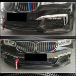 BMW 7 Series M760i / M760Li xDrive Front Bumper Lip Carbon Fiber/FRP 2017–2018