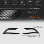 Maserati Ghibli Base Sedan 2018-2020 Front Bumper Vents Carbon Fiber