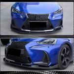Lexus IS300 IS350 Base/F Sport 2017-2020 Front Bumper Lip Carbon Fiber