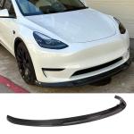 Tesla Model Y 2019-2024 Front Bumper Lip Side Skirts Rear Diffuser Trunk Spoiler Carbon Fiber