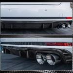 2018–2019 Audi S4 B9 Sedan Carbon Fiber Rear Bumper Diffuser