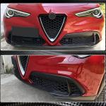 Alfa Romeo Stelvio 2017-2026 Front Bumper Lip Carbon Fiber/FRP