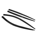 Kia Stinger (2018-2023) Dry Carbon Fiber Window Visor Shades Sun Rain Guard – Direct Fit