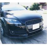 Audi TT MK2 8J 2008-2010 Front Bumper Lip Carbon Fiber