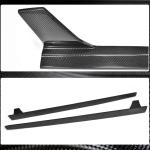 Audi S3 A3 8V Sline Sedan 2014-2019 Side Skirts Carbon Fiber
