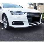 Audi A4 B9 Sedan 2017-2020 Front Bumper Lip Carbon Fiber