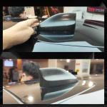 Ford Mustang Mach-E Sport Utility 4-Door 2022+ Car Shark Fin Roof Antenna Dry Carbon Fiber