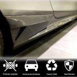 Mercedes Benz C217 S500 S550 Sport Pre-facelift 2015-2017 Side Skirts Splitters Carbon Fiber