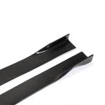 Universal Sedan Car Auto Side Skirts Carbon Fiber