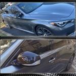 Infiniti Q50 Q50S Q60 Q60S 2014-2022 Mirror Covers Carbon Fiber