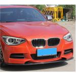 BMW 1 Series F20 F21 M Sport Pre-LCI 2012-2015 Front Bumper Lip Carbon Fiber