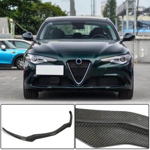 Alfa Romeo Giulia 952 Base 2016-2022 Front Bumper Lip Carbon Fiber