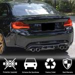 BMW 2 Series F87 M2 M2C 2016-2020 Rear Bumper Diffuser Carbon Fiber
