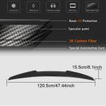 BMW 5 Sereis E39 520i 523i 525i 528i 530i 535i 540i Carbon Fiber Rear Trunk Spoiler Boot Wing Lip