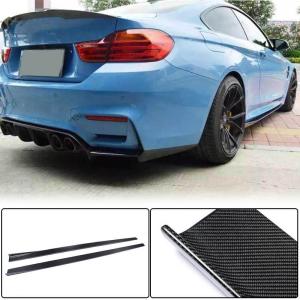 BMW F82 F83 M4 2015-2019 Side Skirts Carbon Fiber