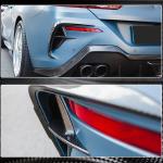 BMW 8 Series G14 G15 G16 M850i 2018-2021 Rear Bumper Vents Dry Carbon Fiber