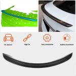 Tesla Model S 2012-2024 Carbon Fiber Rear Trunk Spoiler Boot Wing Lip