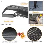 Carbon Fiber Rear Bumper Diffuser Compatible with BMW X6M F96 2023-2024 Lower Bumper Lip Diffuser Body Kit Factory Outlet