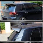 Volkswagen VW Golf 6 MK6 GTI R/R20 2010-2013 Rear Roof Spoiler Carbon Fiber