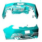 Ford Mustang Dark Horse 2024UP Rear Bumper Diffuser Carbon Fiber