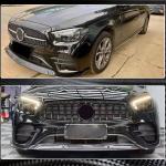 Mercedes Benz E Class W213 E350 E450 Sport Facelift 2021UP Front Bumper Lip Carbon Fiber