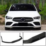 Mercedes Benz (W118) C118 Sport CLA35 2020UP Front Bumper Lip Carbon Fiber