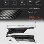 BMW 3 Series E90 M Sport Pre-LCI 2005-2018 Front Bumper Splitters Carbon Fiber