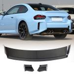 BMW 2 Series G87 M2 Base Coupe 2-Door 2023 2024 Rear Trunk Spoiler Carbon Fiber