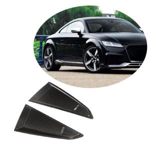 Audi TT TTS TTRS Mk3 8S 2015-2019 Quarter Window Air Scoops Fender Vents Dry Carbon Fiber