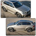Wide Fender Flares Compatible with BMW X5 E70 2007-2013 Wheel Trim Molding Accessories