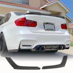 BMW 4 Series F82 M4 2013-2018 Rear Bumper Splitters Full Carbon Fiber